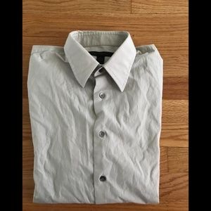 Mens Large Dress shirt Modern Fit Stretch